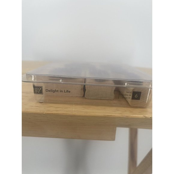 2007 Retired Stampin Up Delight in Life Stamp Set of 6 Flowers Floral Spring EUC - Picture 3 of 3